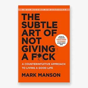 A subtle art of not giving a f*uck book cover