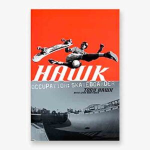 Tony Hawk, occupation skateboarder book cover