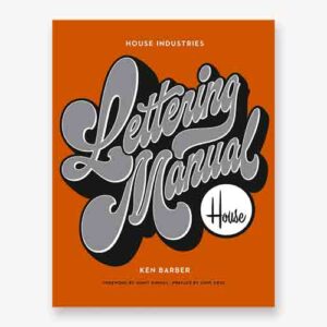 House Industries Lettering Manual book cover