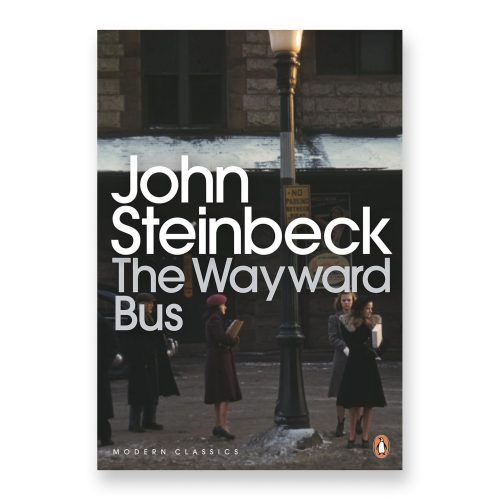 The Wayward Bus, by John Steinbeck book cover